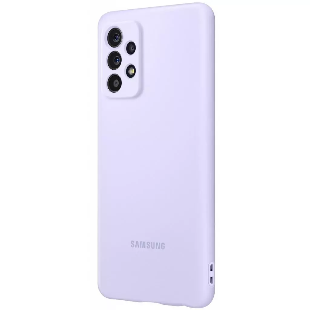 Чехол для моб. телефона Samsung SAMSUNG Galaxy A72/A725 Silicone Cover Violet (EF-PA725TVEGRU) - 4 Чехол для моб. телефона Samsung SAMSUNG Galaxy A72/A725 Silicone Cover Violet (EF-PA725TVEGRU) - 4