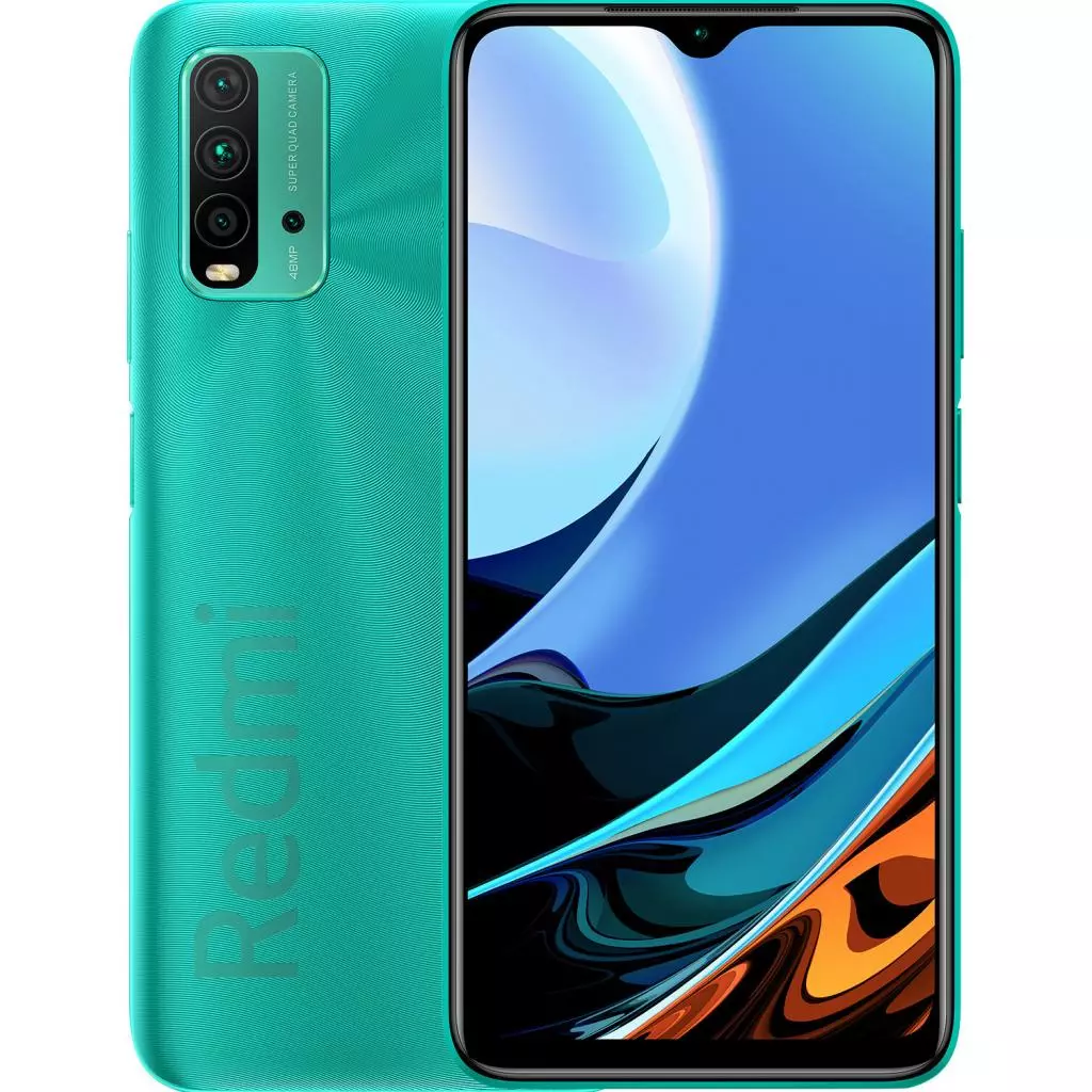 Мобильный телефон Xiaomi Redmi 9T 4/64GB Ocean Green - 4 Мобильный телефон Xiaomi Redmi 9T 4/64GB Ocean Green - 4