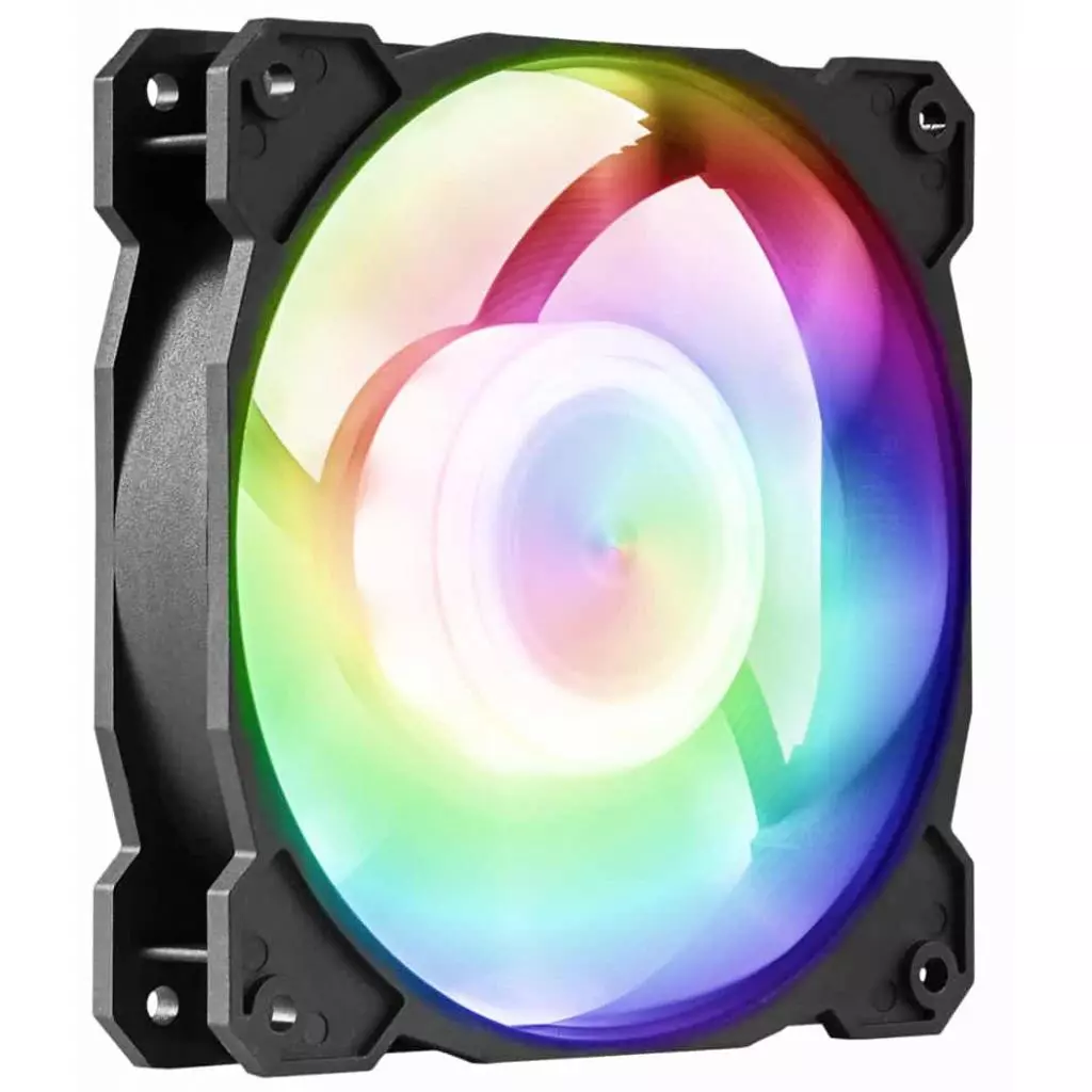 Кулер для корпуса Gelid Solutions Radiant-D Digital-RGB LED 120mm (FN-Radiant-D-20) - 4 Кулер для корпуса Gelid Solutions Radiant-D Digital-RGB LED 120mm (FN-Radiant-D-20) - 4