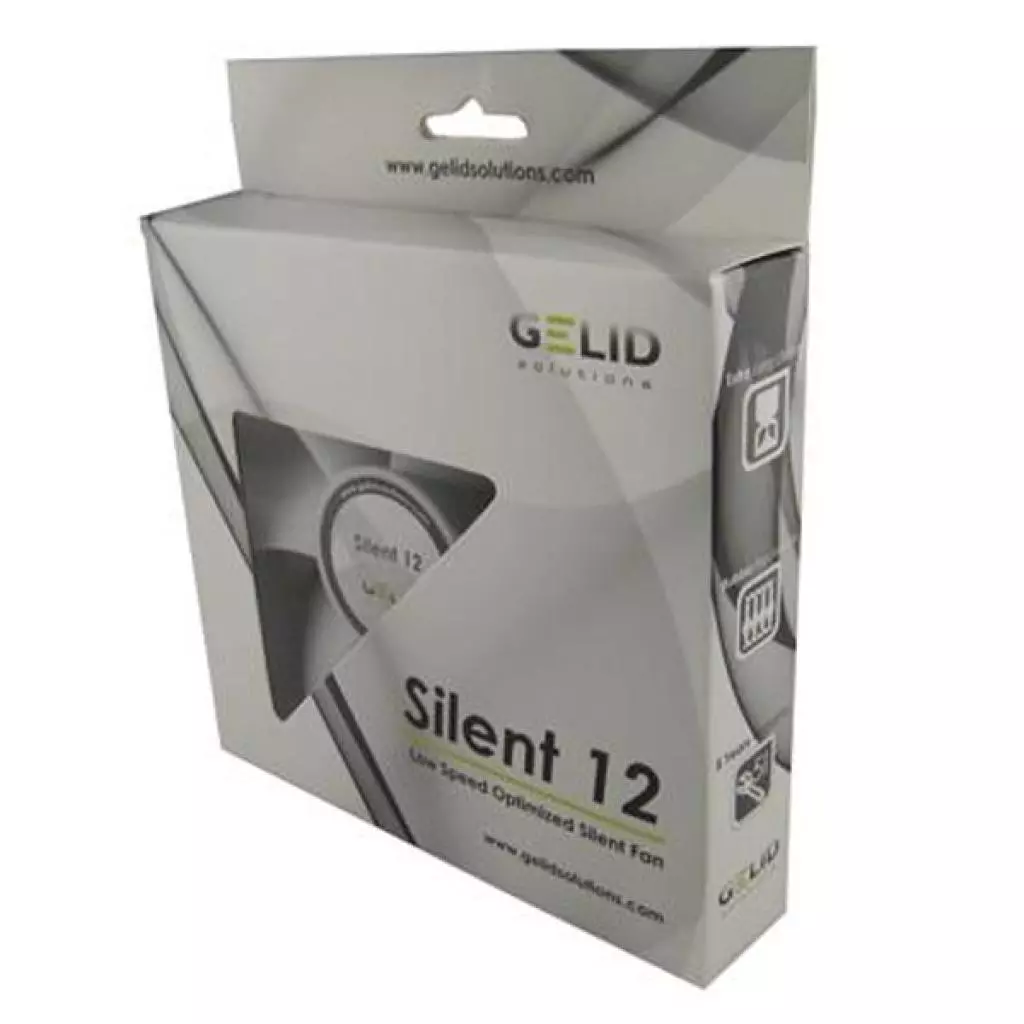 Кулер для корпуса Gelid Solutions Silent 12 (FN-SX12-10) - 1 Кулер для корпуса Gelid Solutions Silent 12 (FN-SX12-10) - 1
