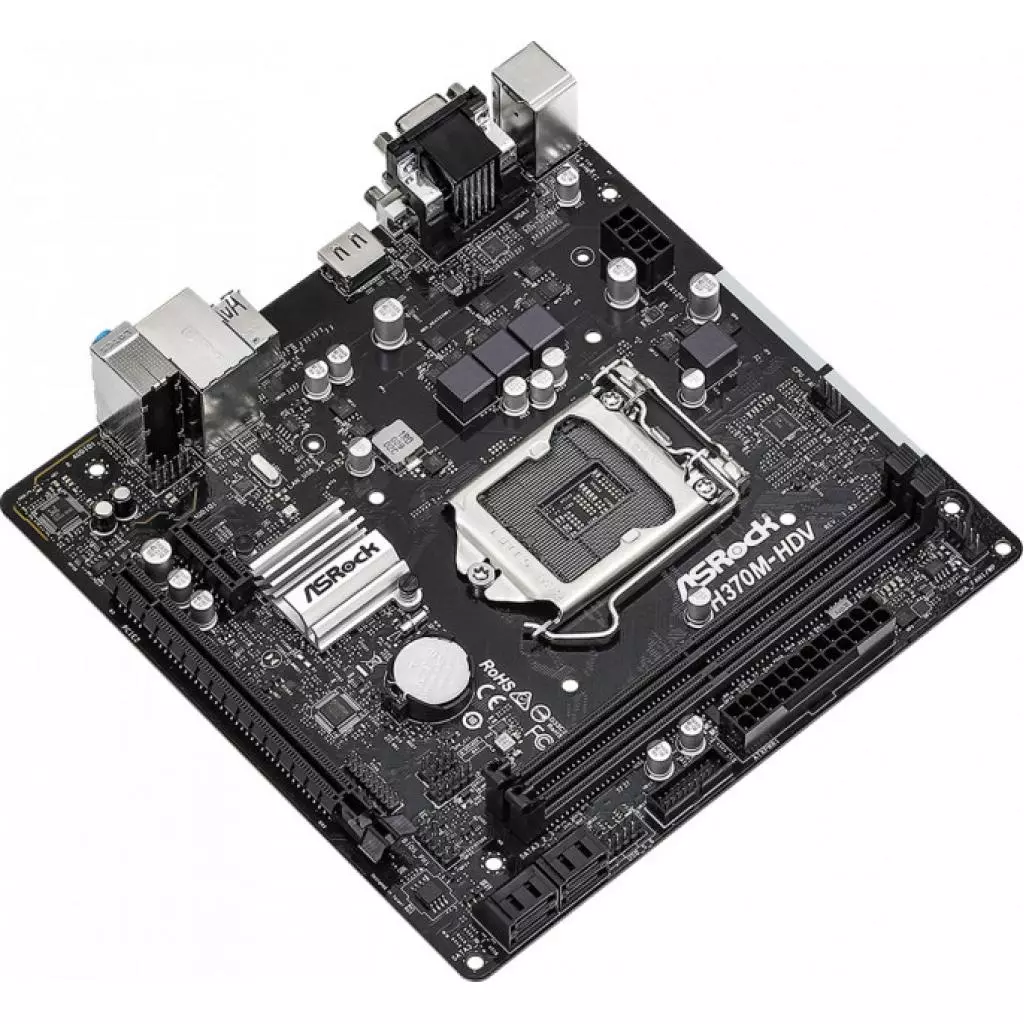 Материнская плата ASRock H370M-HDV - 3 Материнская плата ASRock H370M-HDV - 3