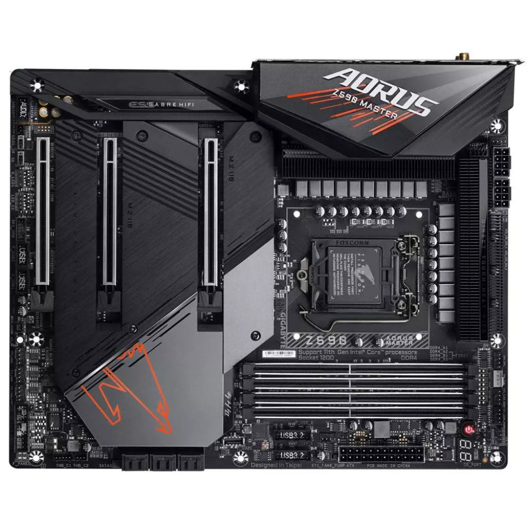 Материнская плата GIGABYTE Z590 AORUS MASTER - 1