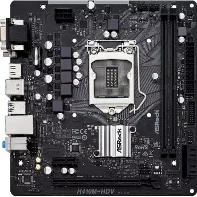 Материнская плата ASRock H410M-HDV R2.0 - 1