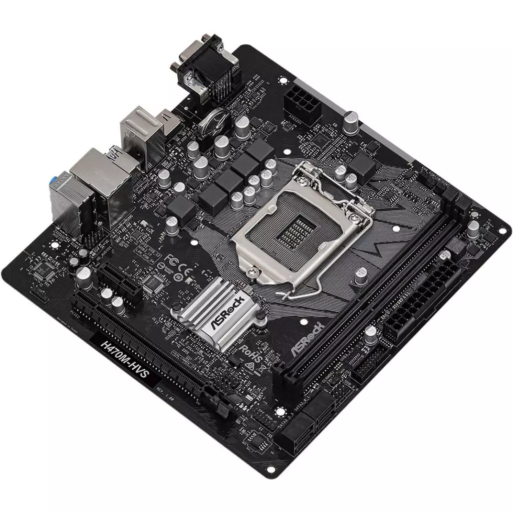 Материнская плата ASRock H470M-HVS - 2 Материнская плата ASRock H470M-HVS - 2