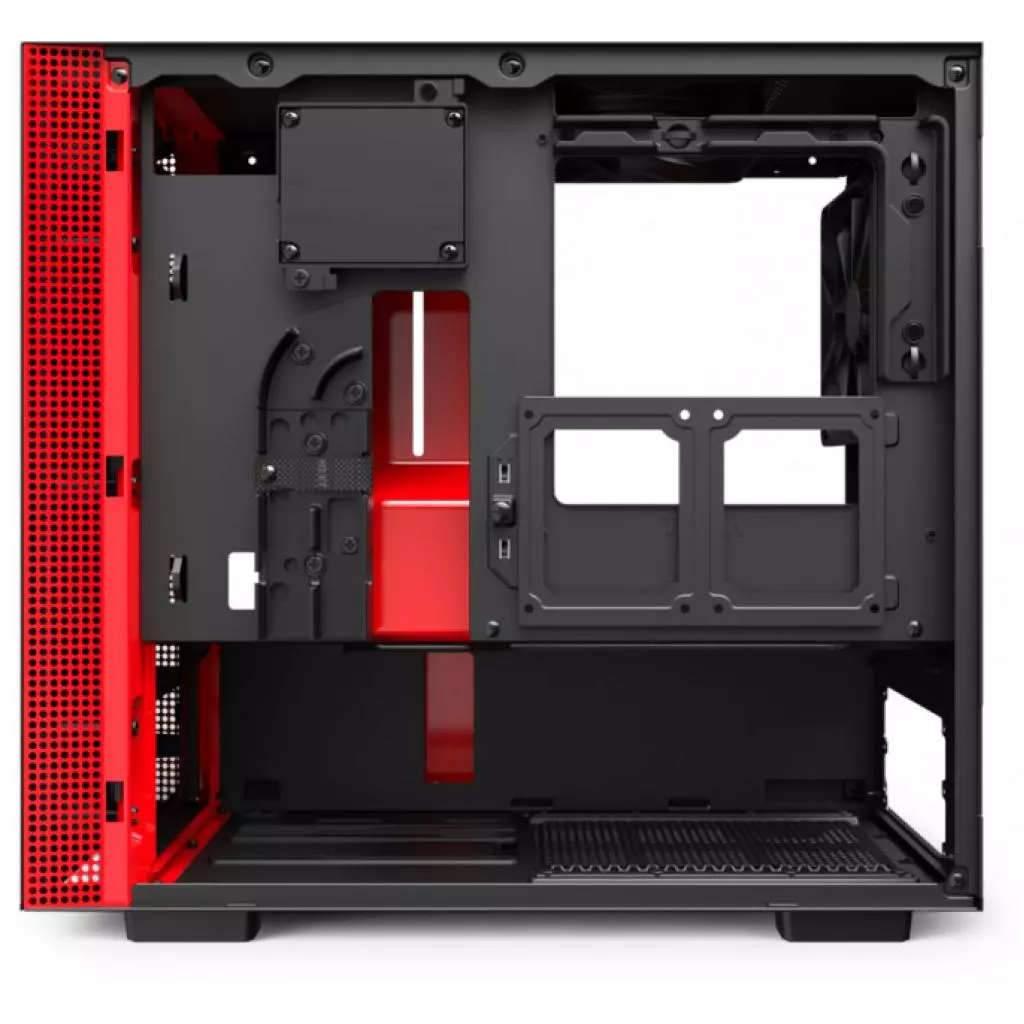 Корпус NZXT H210i Black/Red (CA-H210i-BR) - 1 Корпус NZXT H210i Black/Red (CA-H210i-BR) - 1