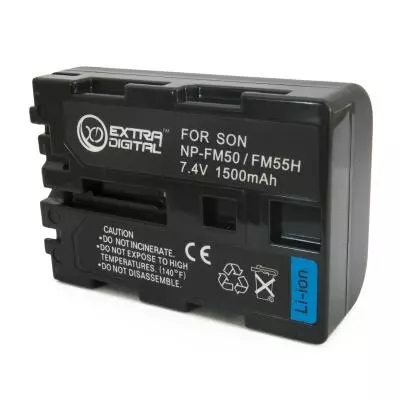 Аккумулятор к фото/видео Extradigital Sony NP-FM50 (BDS2663) - 1 Аккумулятор к фото/видео Extradigital Sony NP-FM50 (BDS2663) - 1