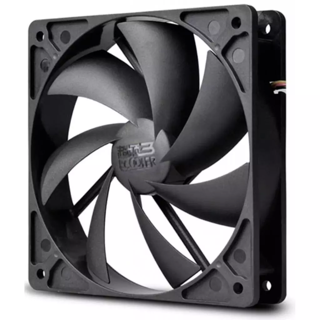 Кулер для корпуса PcСooler F122 BLACK - 1 Кулер для корпуса PcСooler F122 BLACK - 1