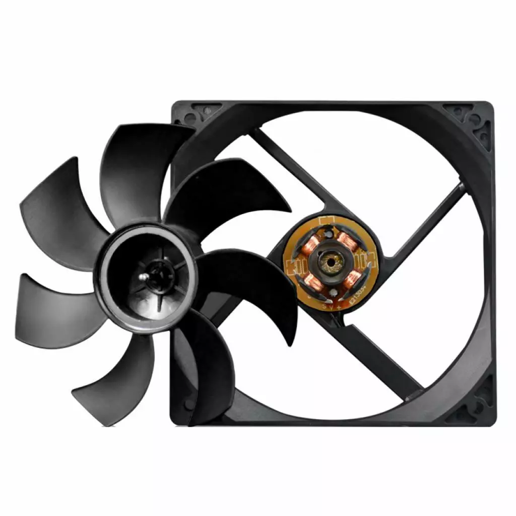 Кулер для корпуса PcСooler F122 BLACK - 3 Кулер для корпуса PcСooler F122 BLACK - 3