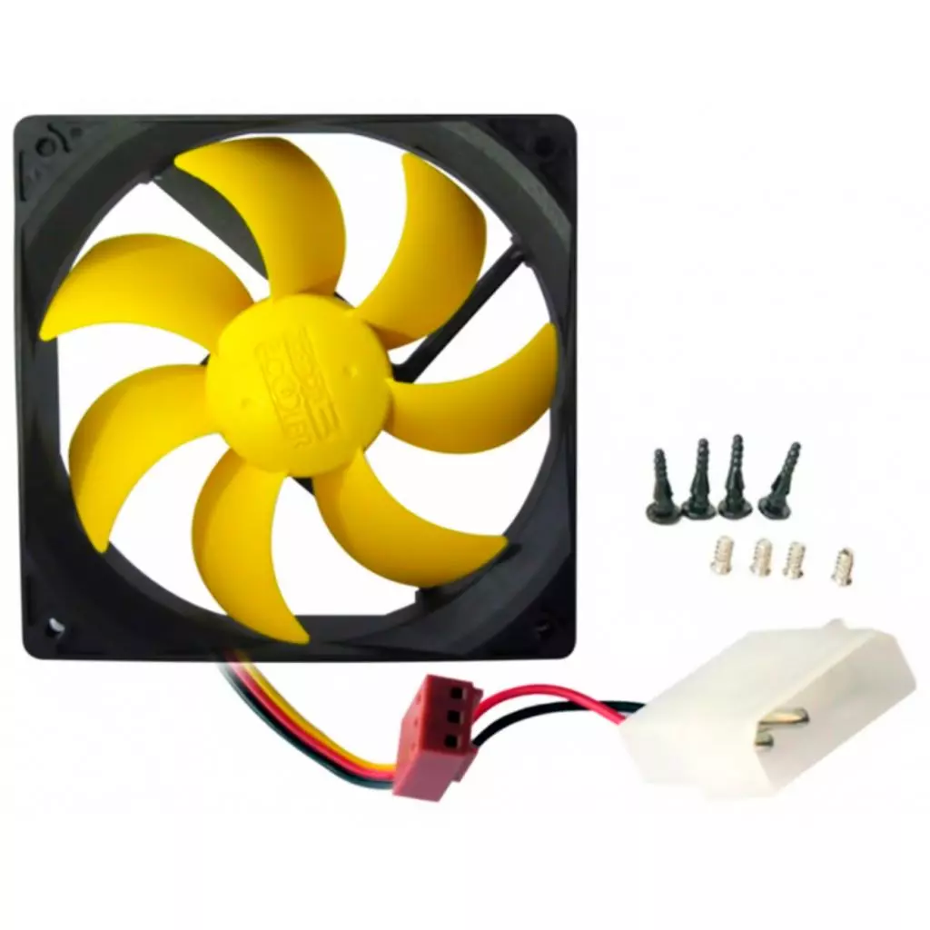 Кулер для корпуса PcСooler F122Y - 3 Кулер для корпуса PcСooler F122Y - 3