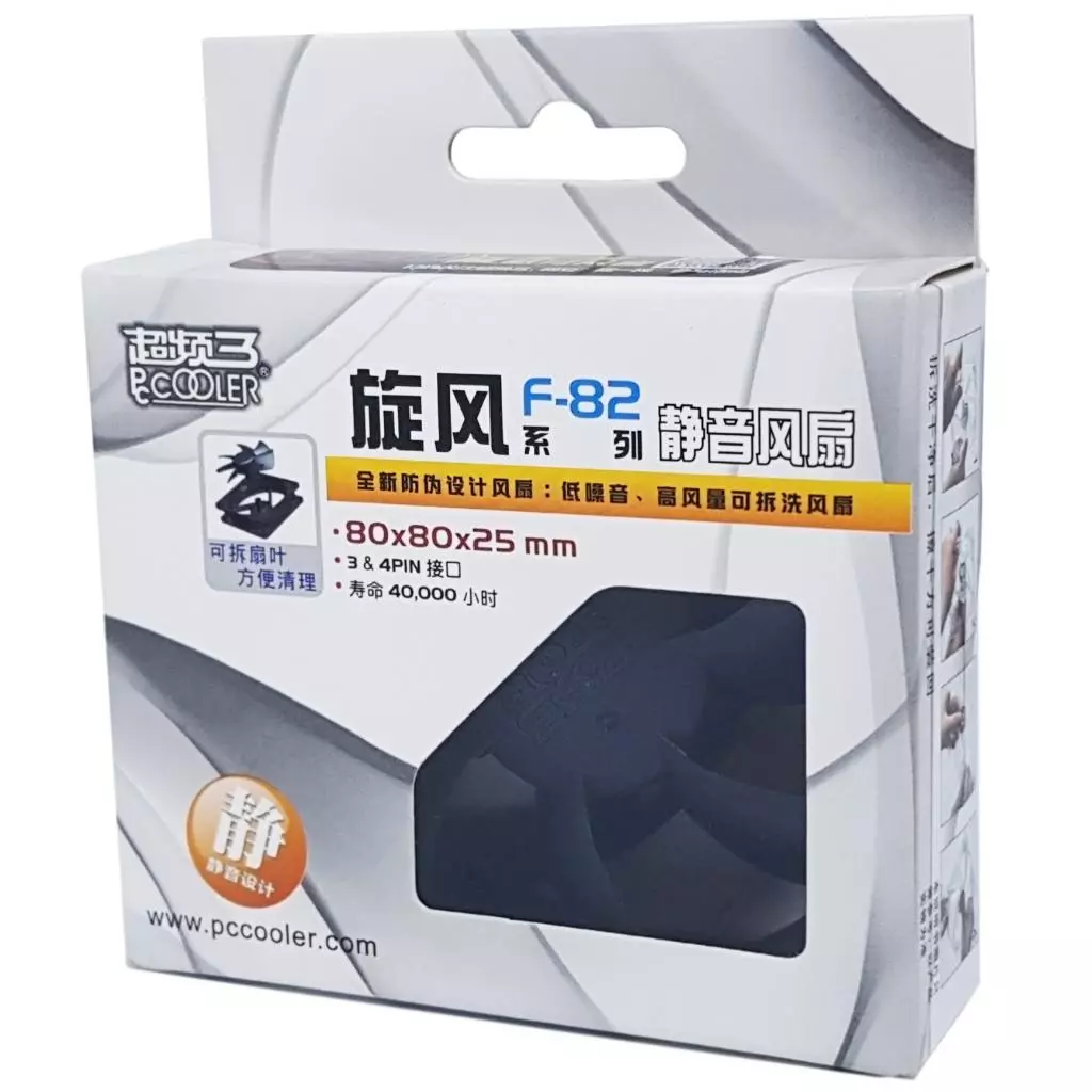 Кулер для корпуса PcСooler F82 - 4 Кулер для корпуса PcСooler F82 - 4