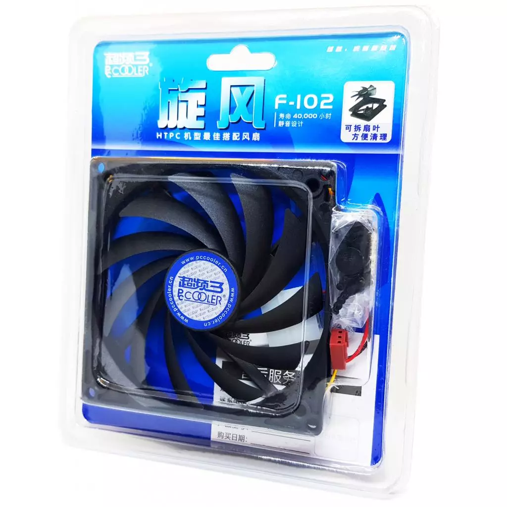 Кулер для корпуса PcСooler F102 - 4 Кулер для корпуса PcСooler F102 - 4