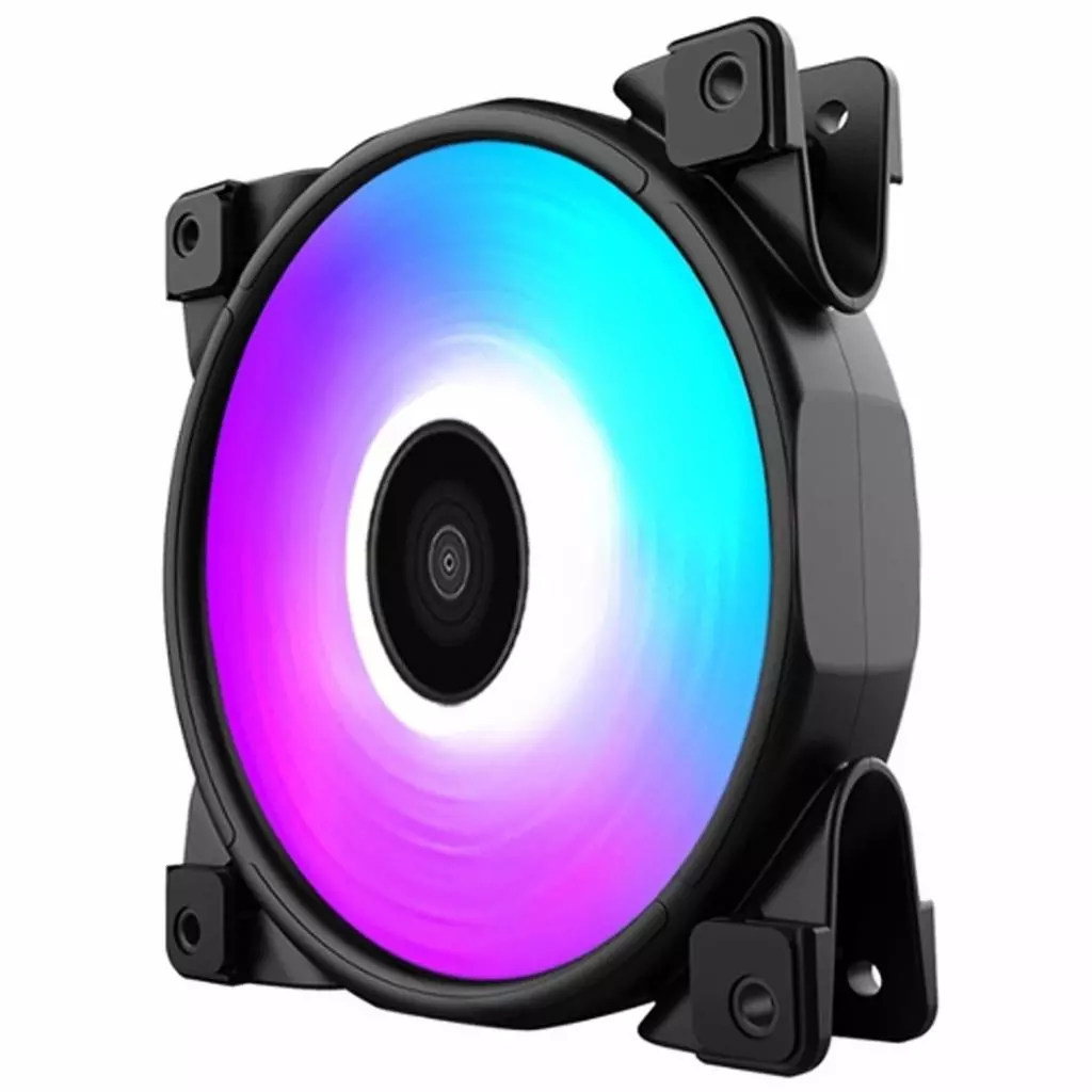 Кулер для корпуса PcСooler Halo FRGB 120mm - 1 Кулер для корпуса PcСooler Halo FRGB 120mm - 1