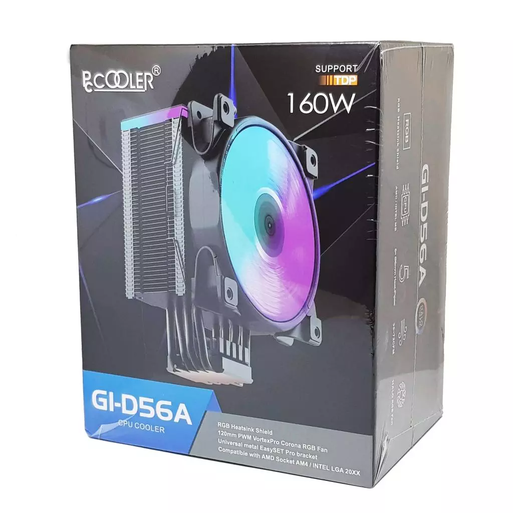 Кулер для процессора PcСooler GI-D56A HALO FRGB - 6