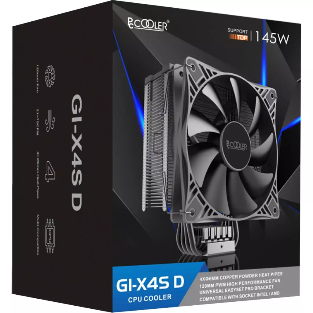 Кулер для процессора PcСooler GI-X4SD - 6 Кулер для процессора PcСooler GI-X4SD - 6