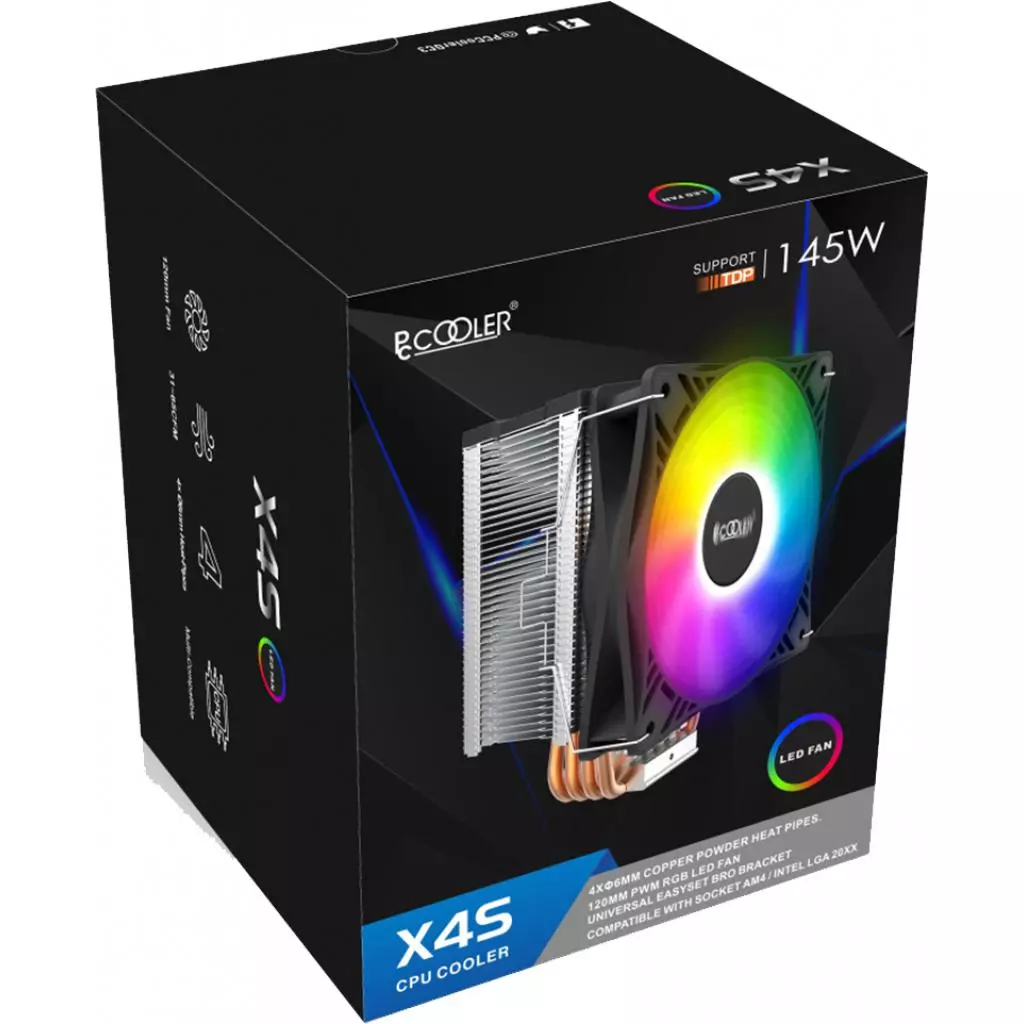Кулер для процессора PcСooler GI-X4S - 6 Кулер для процессора PcСooler GI-X4S - 6