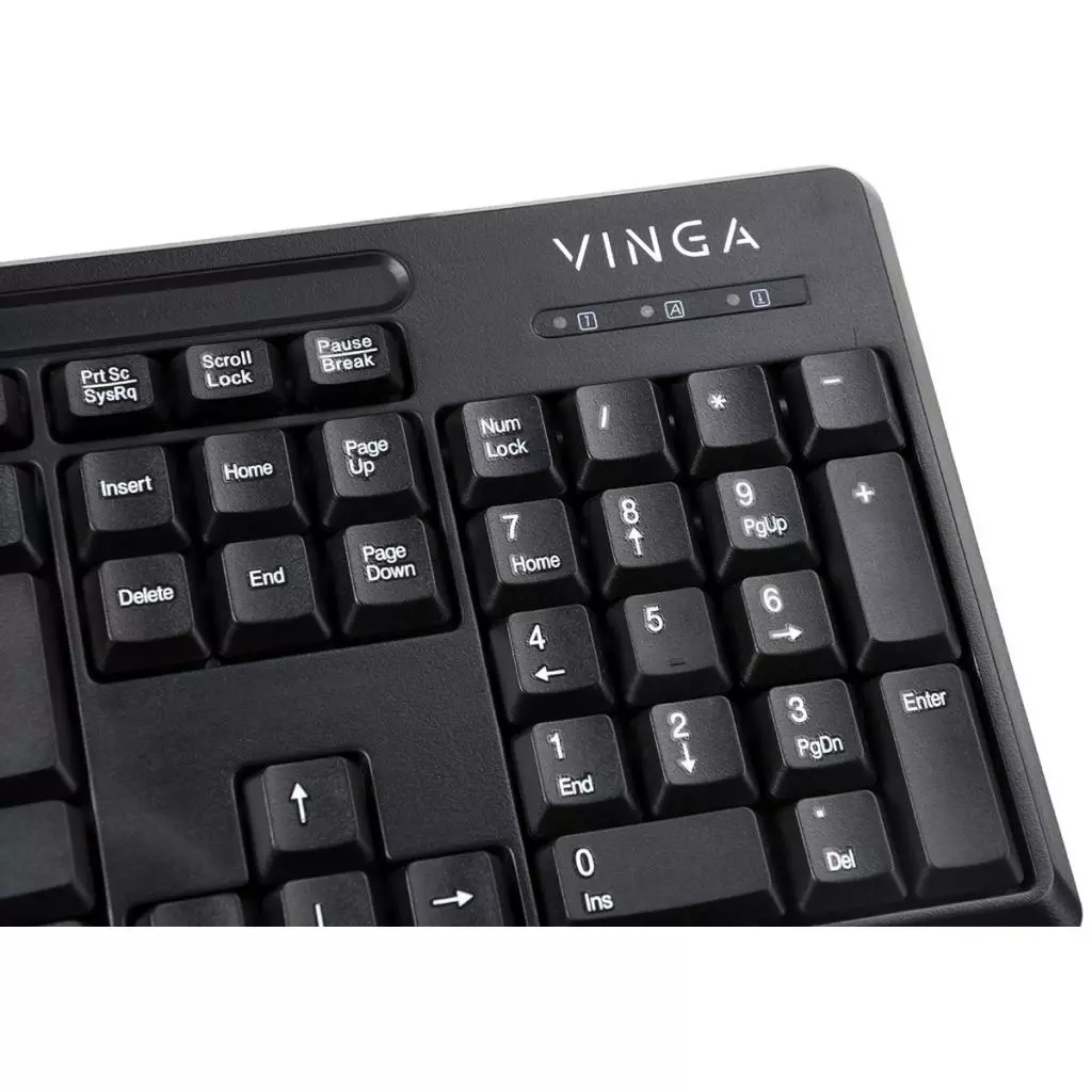 Клавиатура Vinga KB400BK - 8 Клавиатура Vinga KB400BK - 8