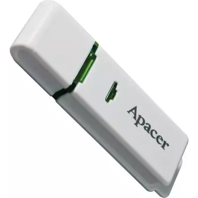 USB флеш накопитель Apacer 8GB AH223 white USB 2.0 (AP8GAH223W-1) - 2