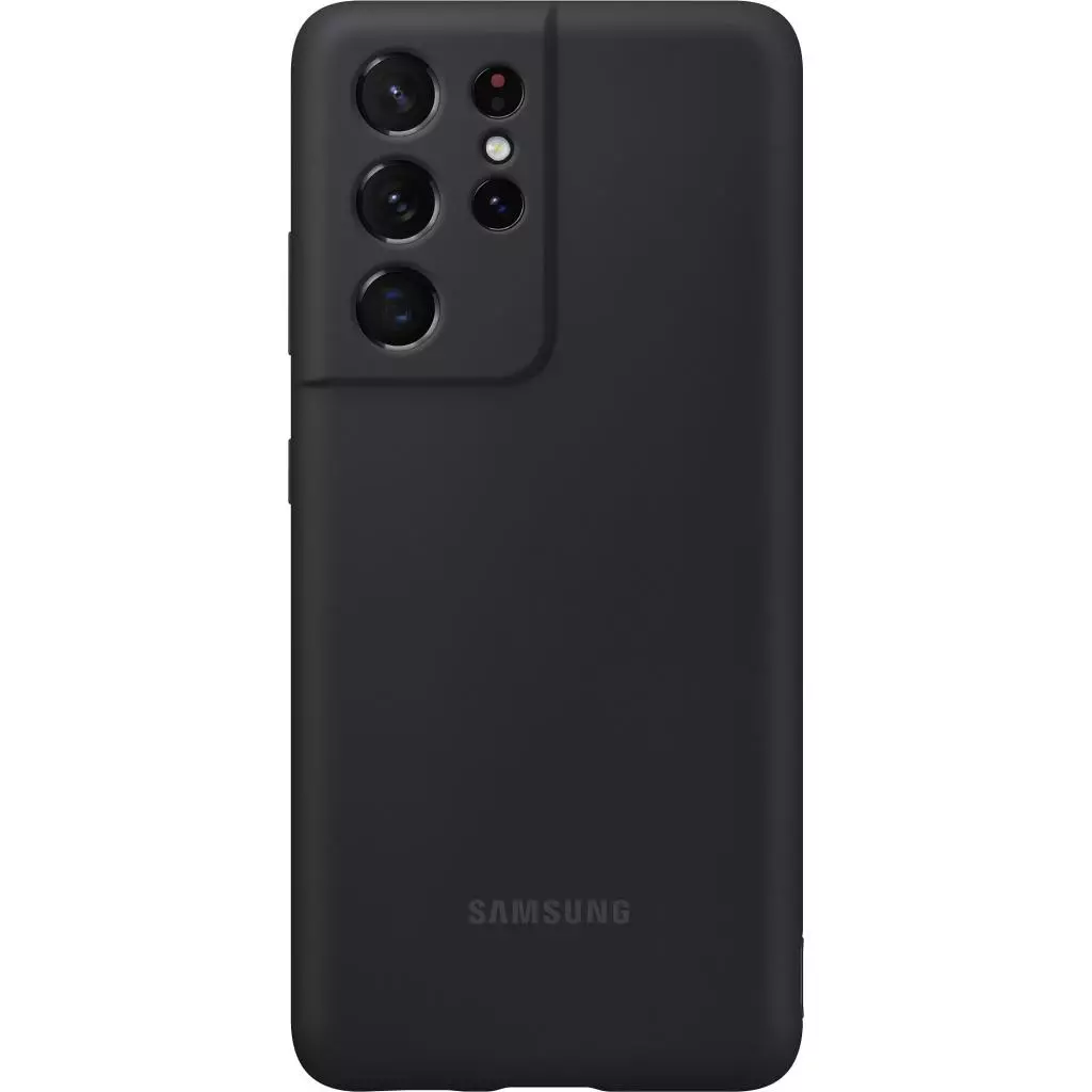 Чехол для моб. телефона Samsung Silicone Cover Samsung Galaxy S21 Ultra Black (EF-PG998TBEGRU)