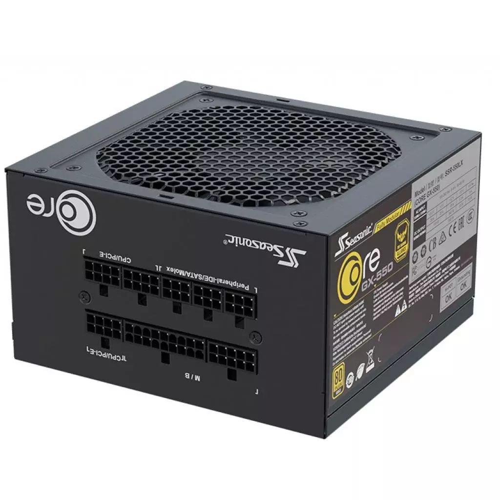 Блок питания Seasonic 650W CORE GX-650 GOLD (SSR-650LX) - 1 Блок питания Seasonic 650W CORE GX-650 GOLD (SSR-650LX) - 1