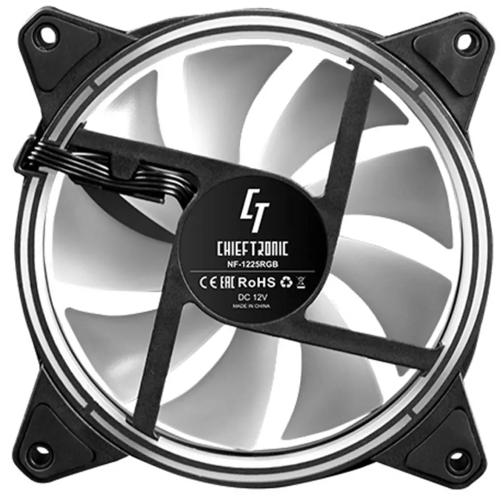 Кулер для корпуса Chieftronic NOVA ARGB (NF-1225RGB) - 2 Кулер для корпуса Chieftronic NOVA ARGB (NF-1225RGB) - 2