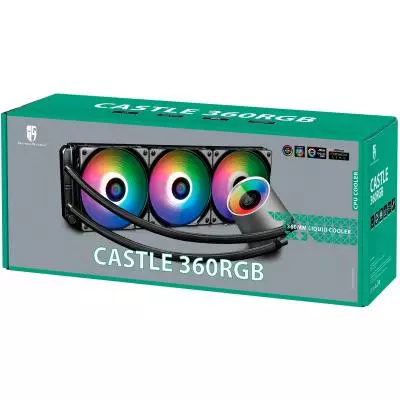 Система водного охлаждения Deepcool CASTLE 360 RGB V2 - 9