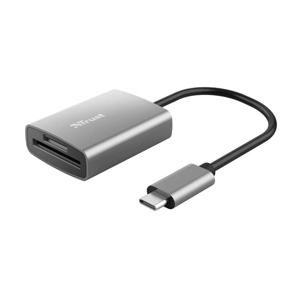 Считыватель флеш-карт Trust Dalyx Fast USB-С Card reader (24136)