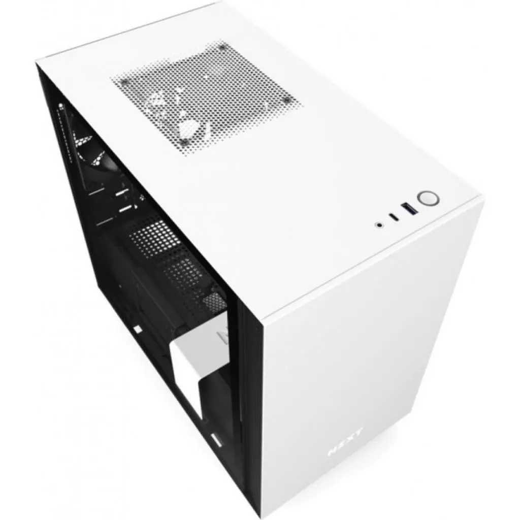 Корпус NZXT H210 White/Black (CA-H210B-W1) - 2 Корпус NZXT H210 White/Black (CA-H210B-W1) - 2