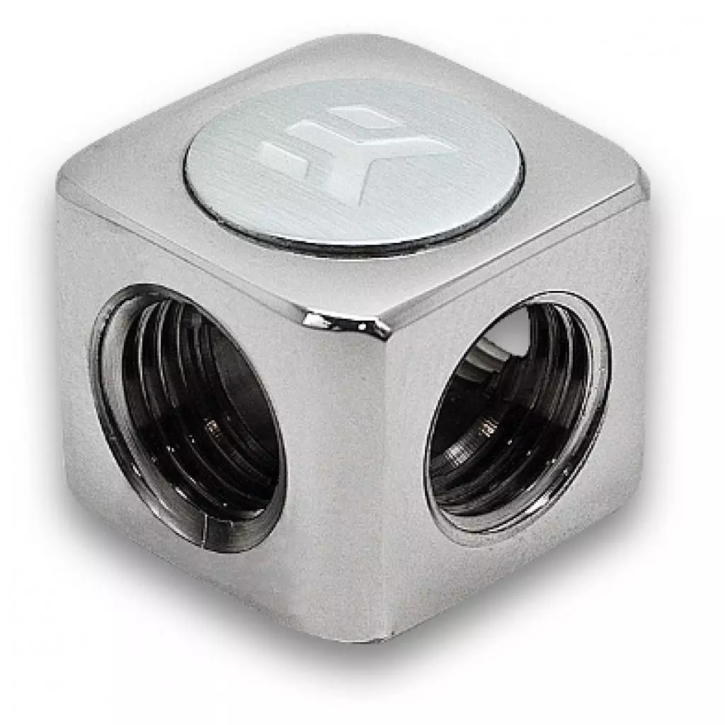 Фитинг для СВО Ekwb EK-AF T-Splitter 3F G1/4 - Black Nickel (3831109847091) - 2 Фитинг для СВО Ekwb EK-AF T-Splitter 3F G1/4 - Black Nickel (3831109847091) - 2