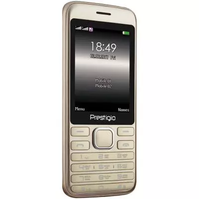 Мобильный телефон PRESTIGIO 1281 Duo Gold (PFP1281DUOGOLD) - 2 Мобильный телефон PRESTIGIO 1281 Duo Gold (PFP1281DUOGOLD) - 2