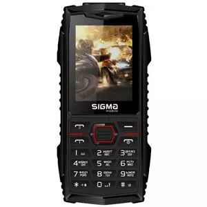 Мобильный телефон Sigma X-treme AZ68 Black Red (4827798374924)