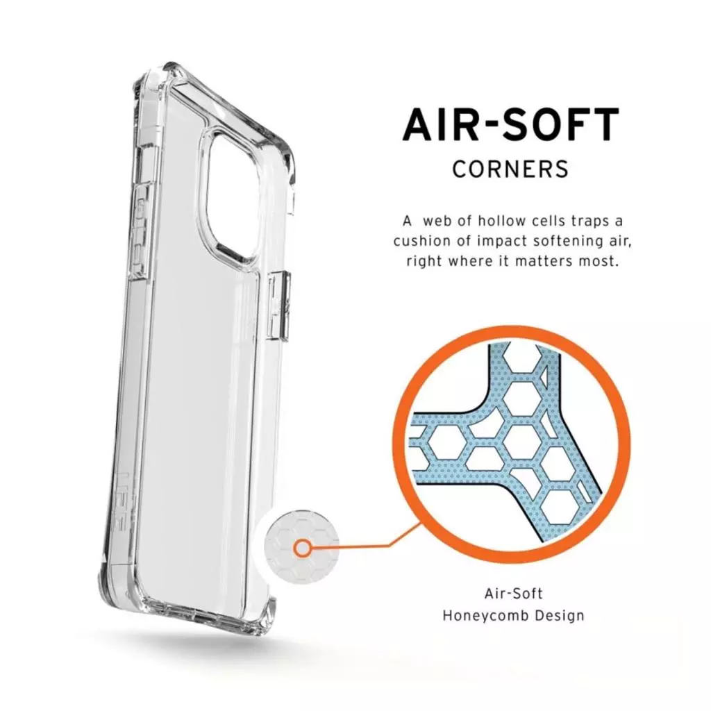 Чехол для моб. телефона Uag Apple iPhone 12 Pro Max Plyo Crystal, Crystal Clear (112362174343) - 8 Чехол для моб. телефона Uag Apple iPhone 12 Pro Max Plyo Crystal, Crystal Clear (112362174343) - 8