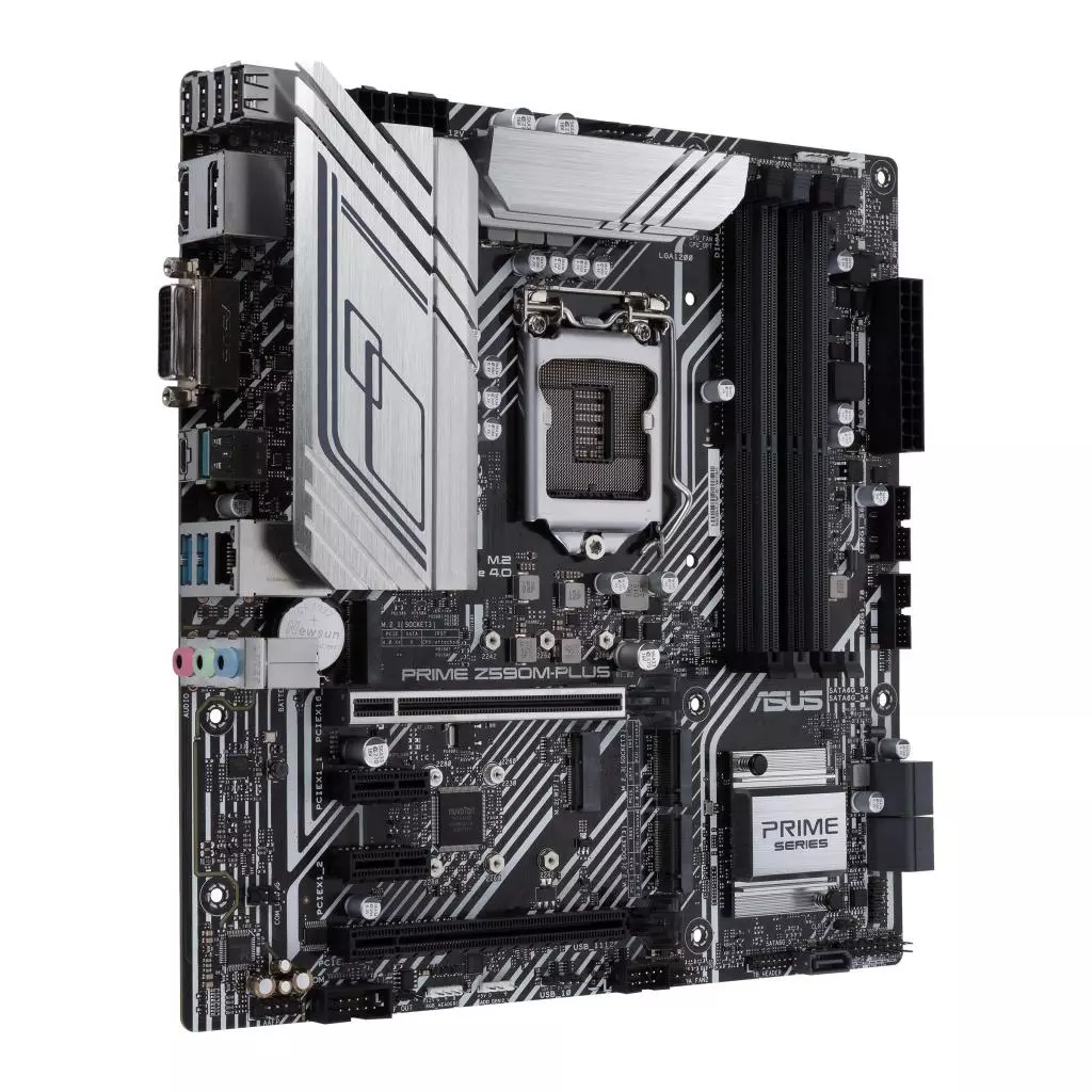 Материнская плата ASUS PRIME Z590M-PLUS - 3 Материнская плата ASUS PRIME Z590M-PLUS - 3