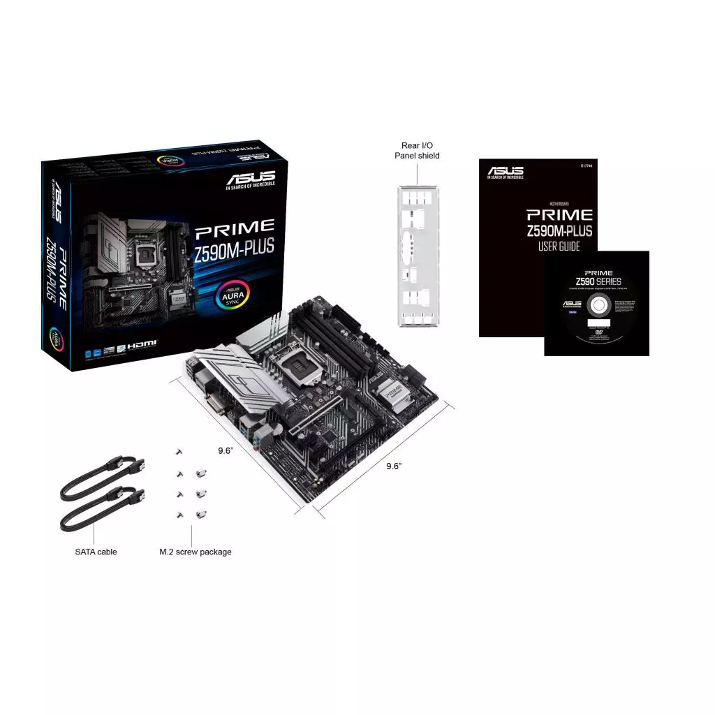 Материнская плата ASUS PRIME Z590M-PLUS - 8 Материнская плата ASUS PRIME Z590M-PLUS - 8