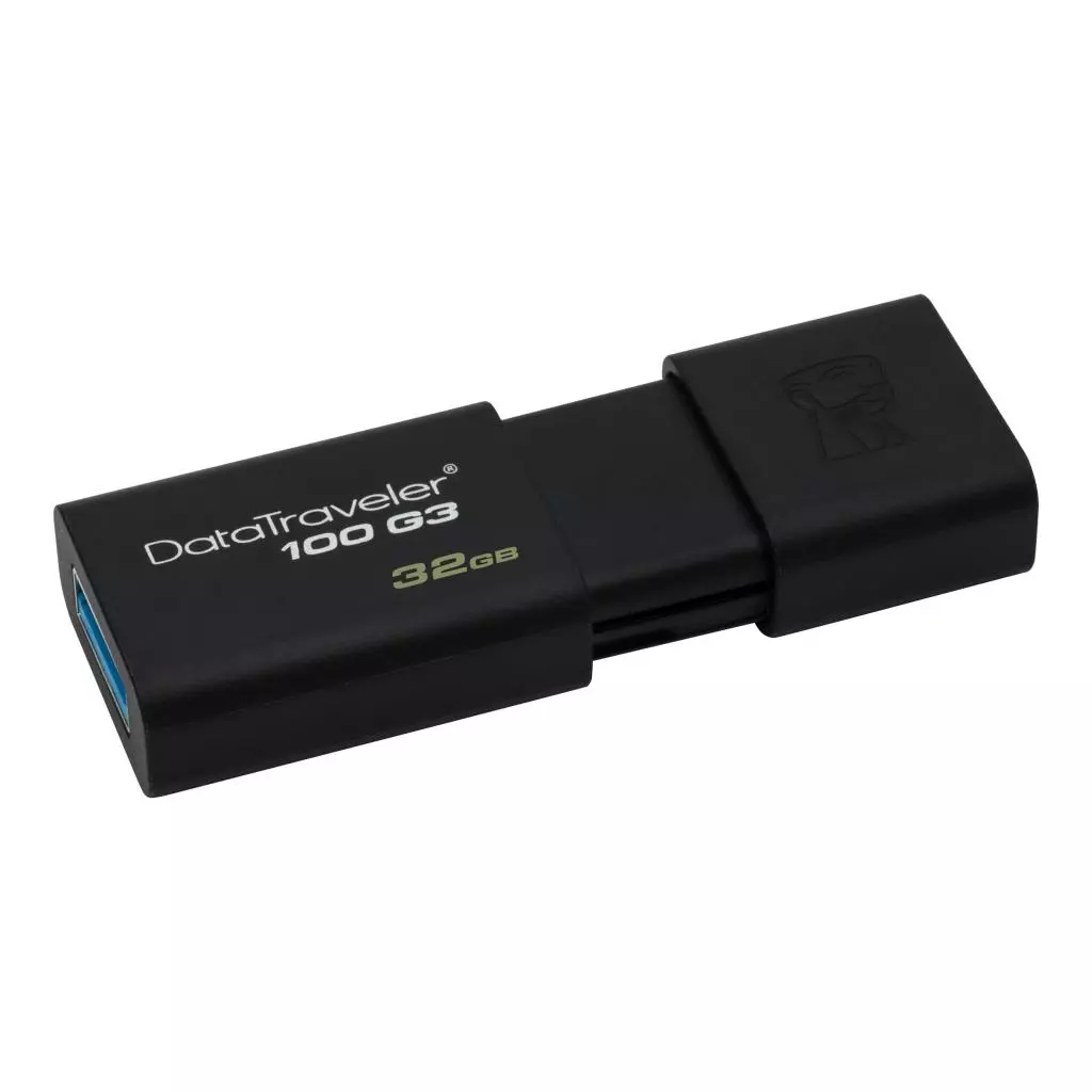 USB флеш накопитель Kingston 2x32GB DataTraveler 100 G3 USB 3.1 (DT100G3/32GB-2P) - 1 USB флеш накопитель Kingston 2x32GB DataTraveler 100 G3 USB 3.1 (DT100G3/32GB-2P) - 1