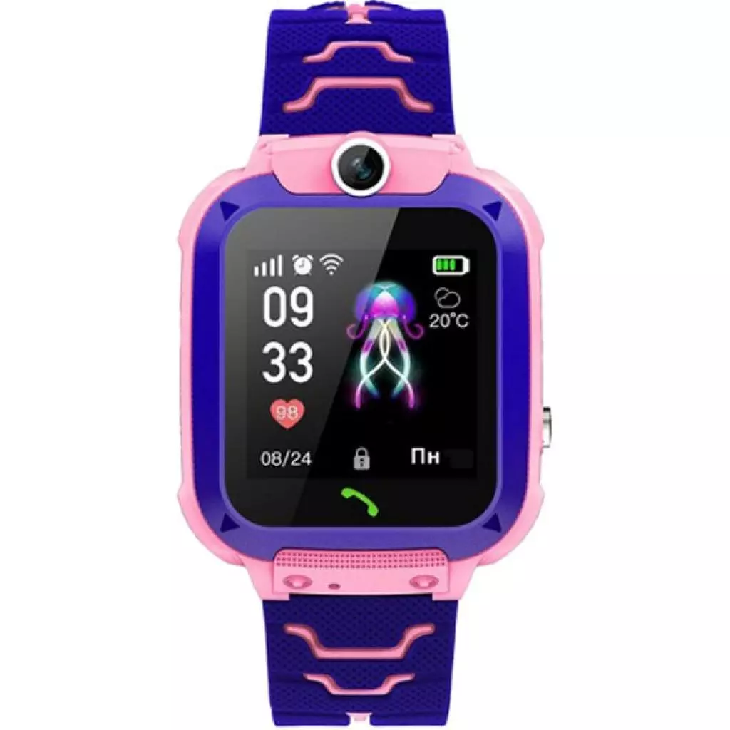 Смарт-часы GoGPS ME K16S Pink Детские GPS часы-телефон (K16SPK) - 1 Смарт-часы GoGPS ME K16S Pink Детские GPS часы-телефон (K16SPK) - 1