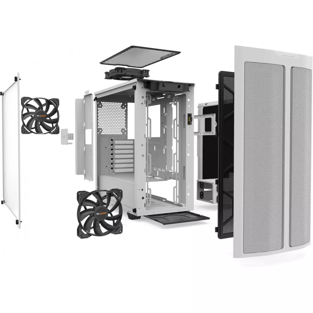 Корпус Be quiet! Pure Base 500DX White (BGW38) - 7 Корпус Be quiet! Pure Base 500DX White (BGW38) - 7