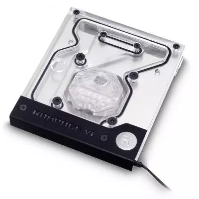 Водоблок EKWB EK-FB ASUS ROG R6E RGB Monoblock - Nickel (3830046994486)
