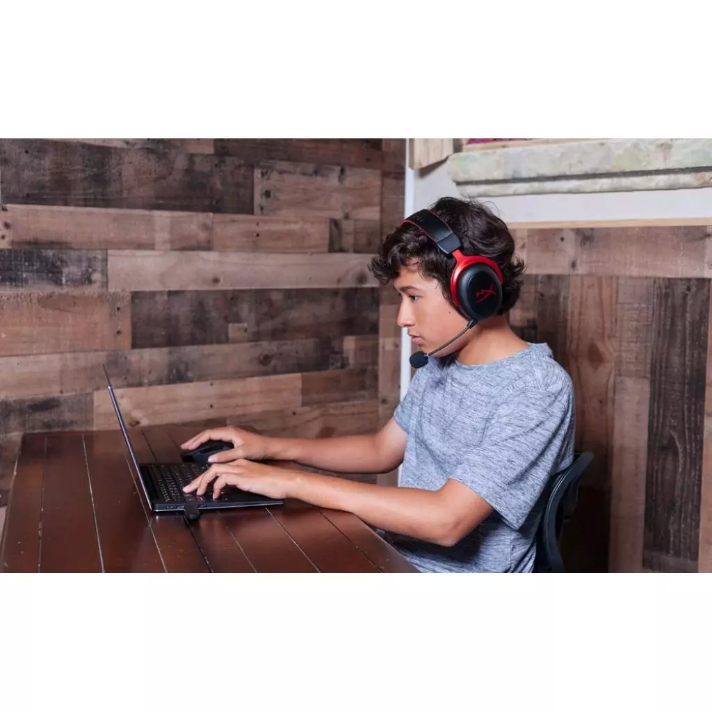 Наушники HyperX Cloud II Wireless Black-red (HHSC2X-BA-RD/G) - 3 Наушники HyperX Cloud II Wireless Black-red (HHSC2X-BA-RD/G) - 3