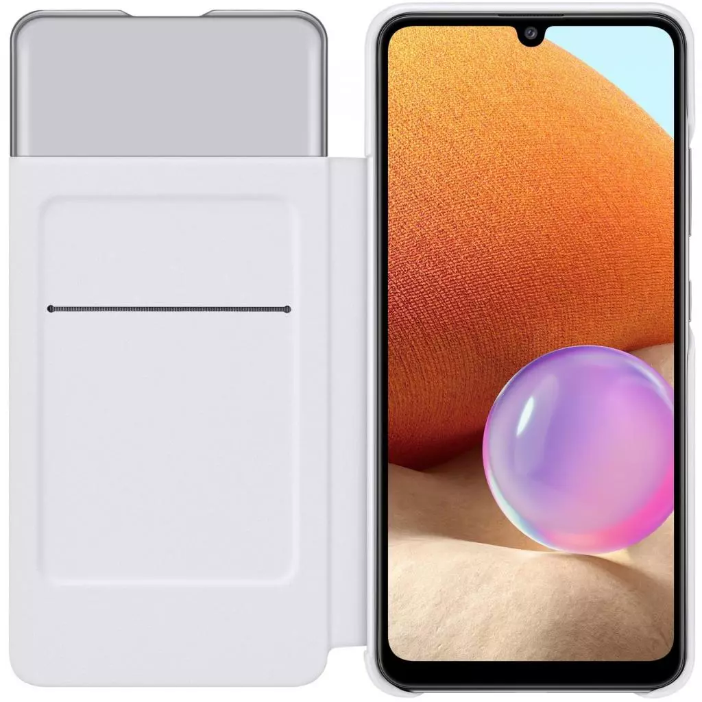 Чехол для моб. телефона Samsung S View Wallet Cover Galaxy A32 (A325) White (EF-EA325PWEGRU) - 3 Чехол для моб. телефона Samsung S View Wallet Cover Galaxy A32 (A325) White (EF-EA325PWEGRU) - 3