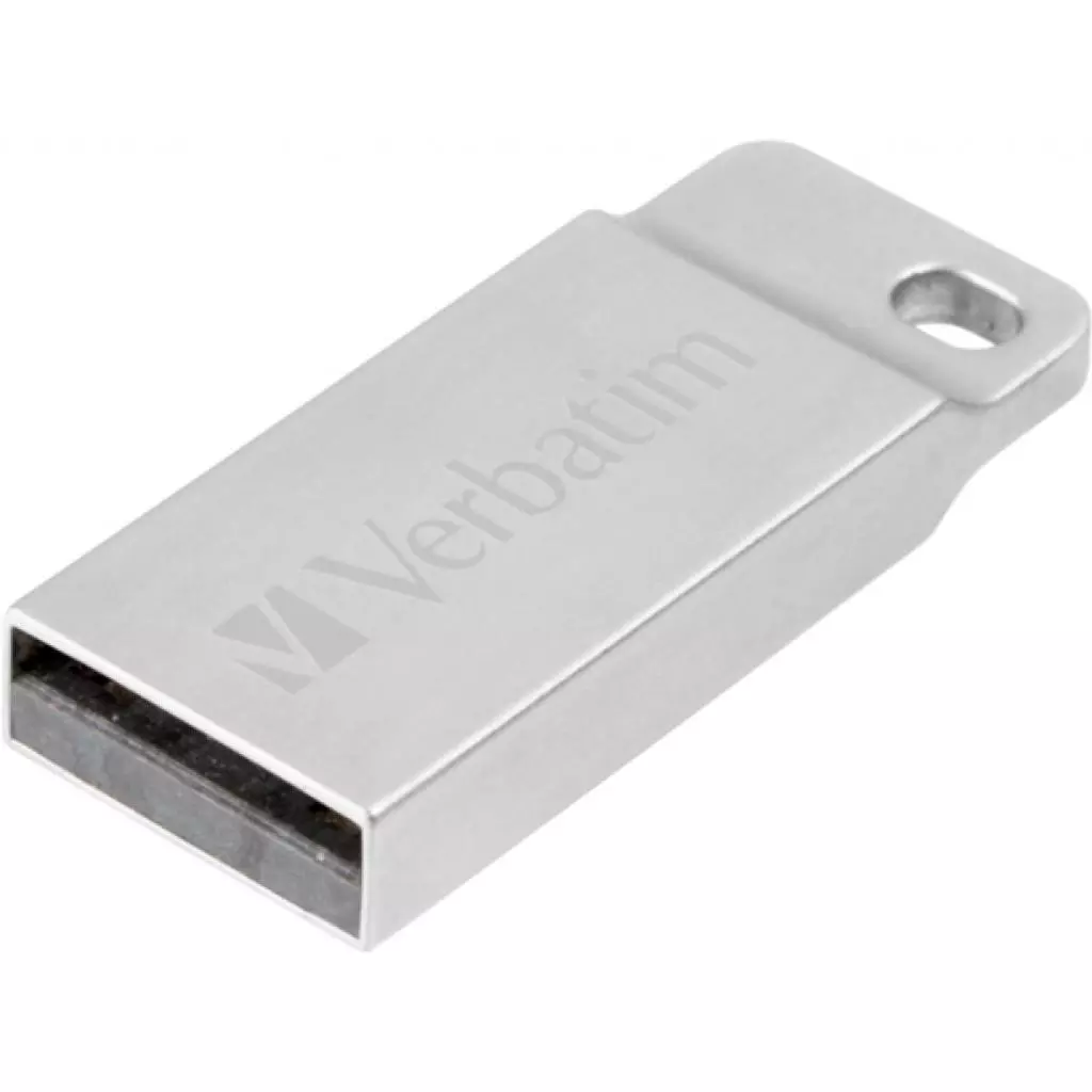 USB флеш накопитель Verbatim 64GB Metal Executive Silver USB 2.0 (98750) - 1 USB флеш накопитель Verbatim 64GB Metal Executive Silver USB 2.0 (98750) - 1