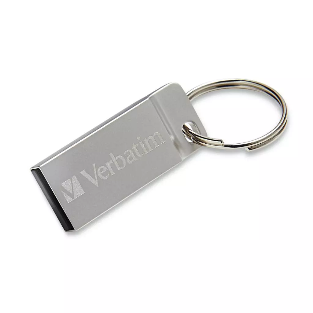 USB флеш накопитель Verbatim 64GB Metal Executive Silver USB 2.0 (98750) - 2 USB флеш накопитель Verbatim 64GB Metal Executive Silver USB 2.0 (98750) - 2