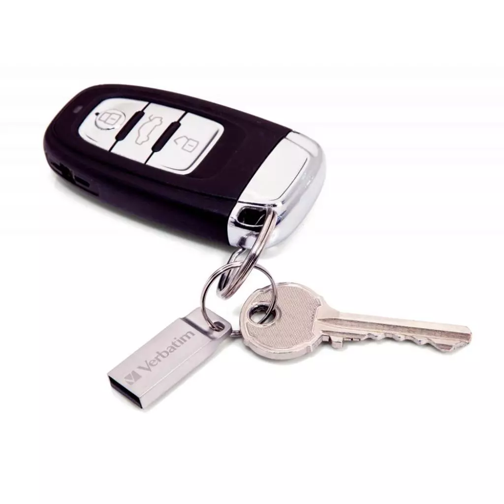 USB флеш накопитель Verbatim 64GB Metal Executive Silver USB 2.0 (98750) - 3 USB флеш накопитель Verbatim 64GB Metal Executive Silver USB 2.0 (98750) - 3