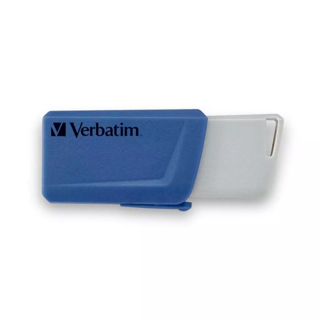 USB флеш накопитель Verbatim 2x32GB Store 'n' Click Red/Blue USB 3.2 (49308) - 2 USB флеш накопитель Verbatim 2x32GB Store 'n' Click Red/Blue USB 3.2 (49308) - 2