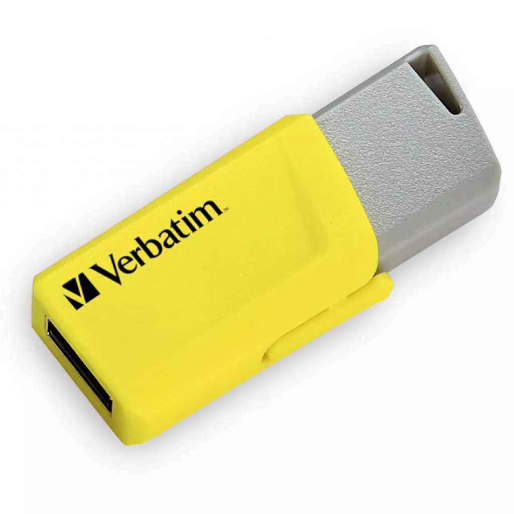 USB флеш накопитель Verbatim 3x16GB Store 'n' Click Red/Blue/Yellow USB 3.2 (49306) - 2 USB флеш накопитель Verbatim 3x16GB Store 'n' Click Red/Blue/Yellow USB 3.2 (49306) - 2