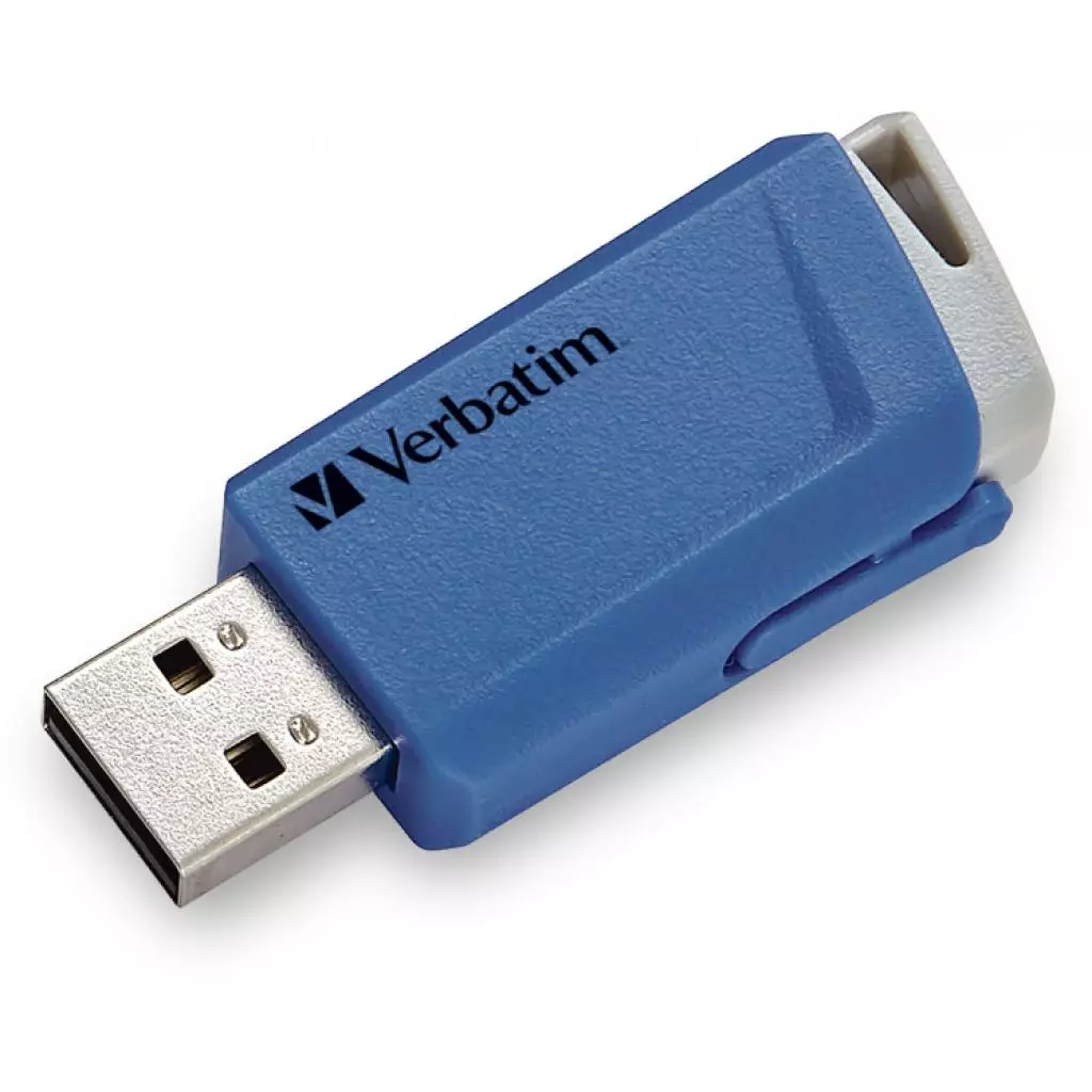 USB флеш накопитель Verbatim 3x16GB Store 'n' Click Red/Blue/Yellow USB 3.2 (49306) - 5 USB флеш накопитель Verbatim 3x16GB Store 'n' Click Red/Blue/Yellow USB 3.2 (49306) - 5
