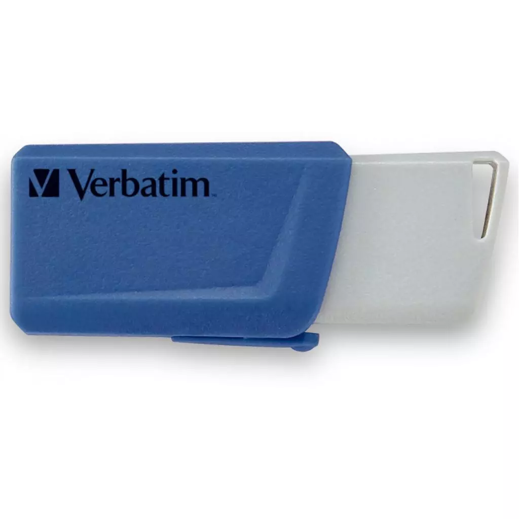 USB флеш накопитель Verbatim 3x16GB Store 'n' Click Red/Blue/Yellow USB 3.2 (49306) - 7 USB флеш накопитель Verbatim 3x16GB Store 'n' Click Red/Blue/Yellow USB 3.2 (49306) - 7