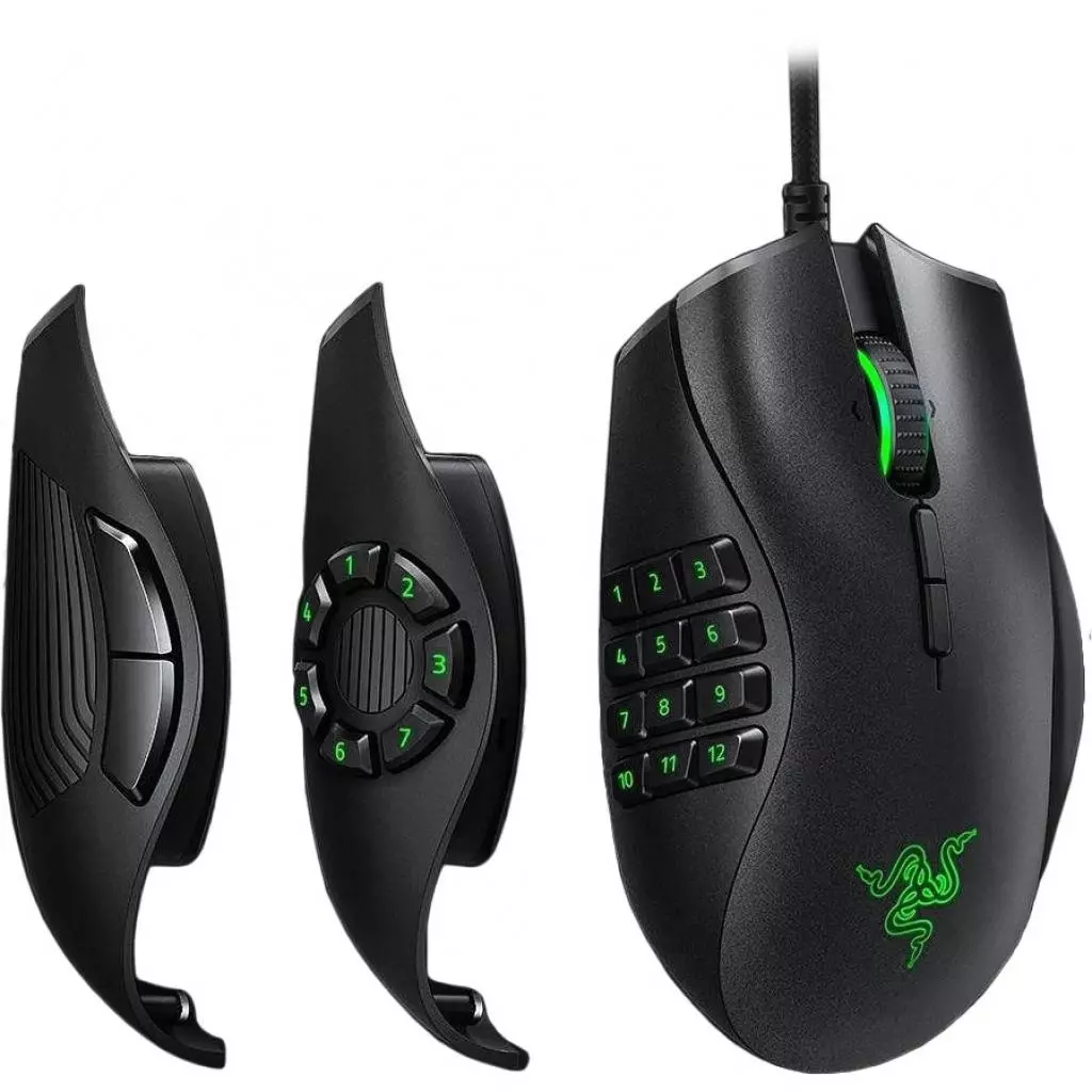 Мышка Razer Naga Trinity USB Black (RZ01-02410100-R3M1) - 1 Мышка Razer Naga Trinity USB Black (RZ01-02410100-R3M1) - 1