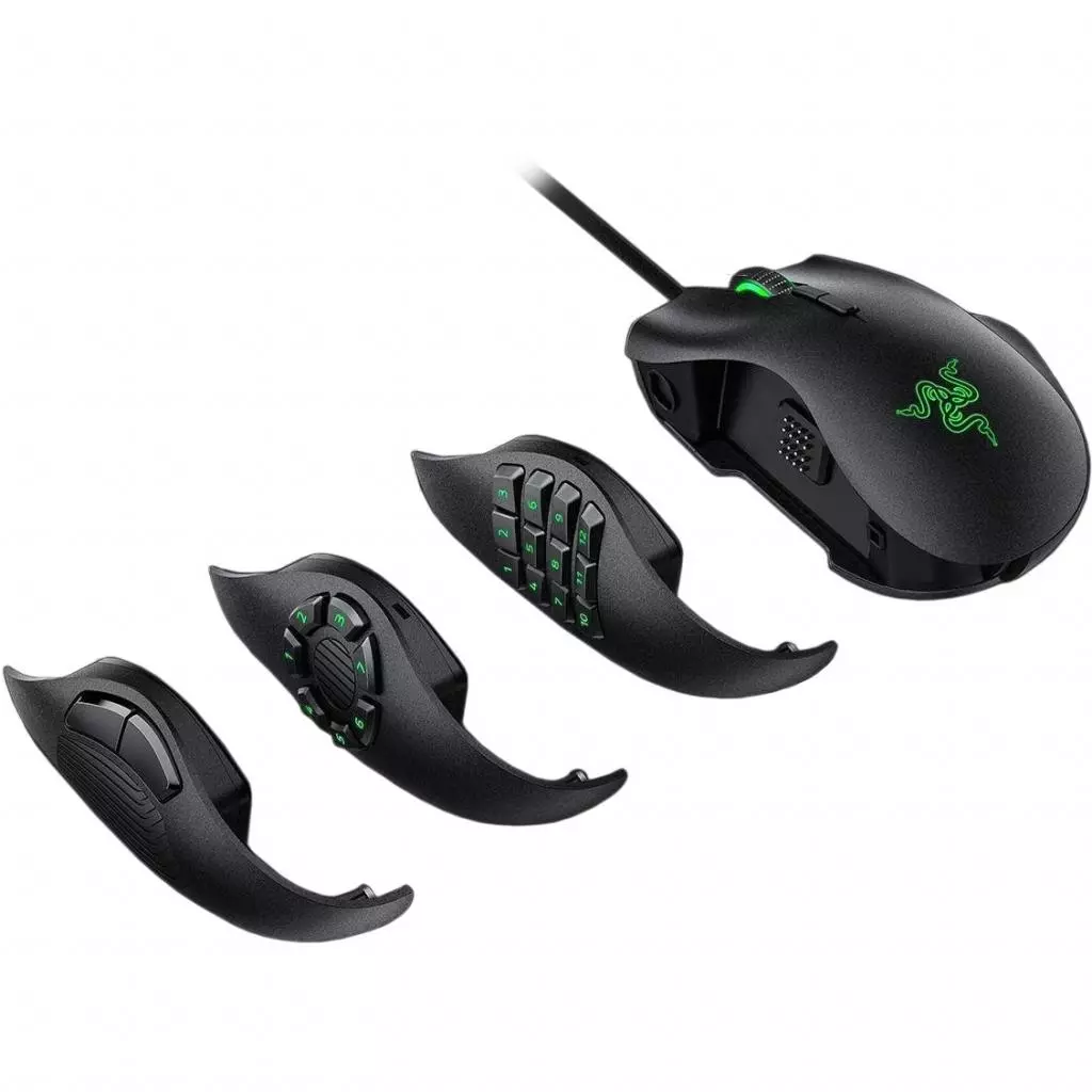 Мышка Razer Naga Trinity USB Black (RZ01-02410100-R3M1) - 2 Мышка Razer Naga Trinity USB Black (RZ01-02410100-R3M1) - 2