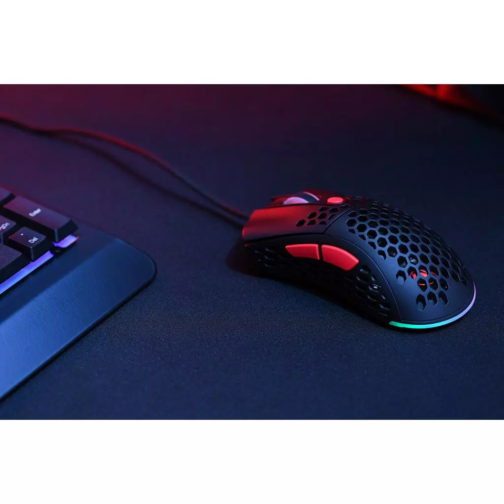 Мышка 2E HyperSpeed Lite RGB Black (2E-MGHSL-BK) - 7 Мышка 2E HyperSpeed Lite RGB Black (2E-MGHSL-BK) - 7