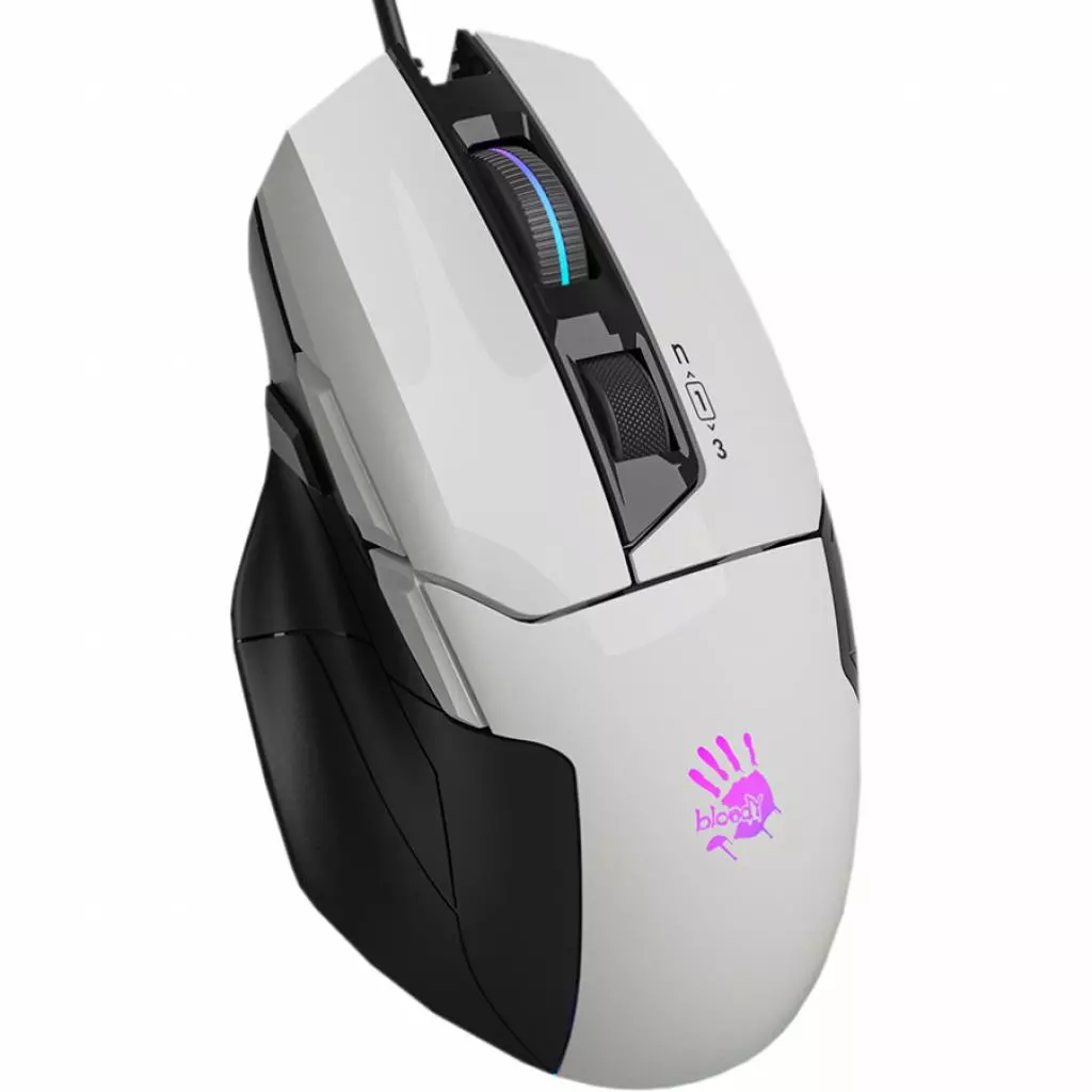 Мышка A4Tech Bloody W70 Max Panda White - 1 Мышка A4Tech Bloody W70 Max Panda White - 1